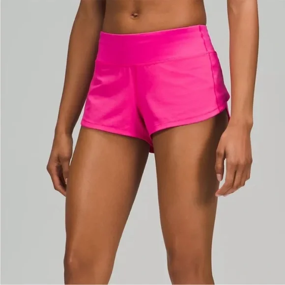 Lululemon speed up 4” sonic pink rare hot pink - Picture 3 of 14